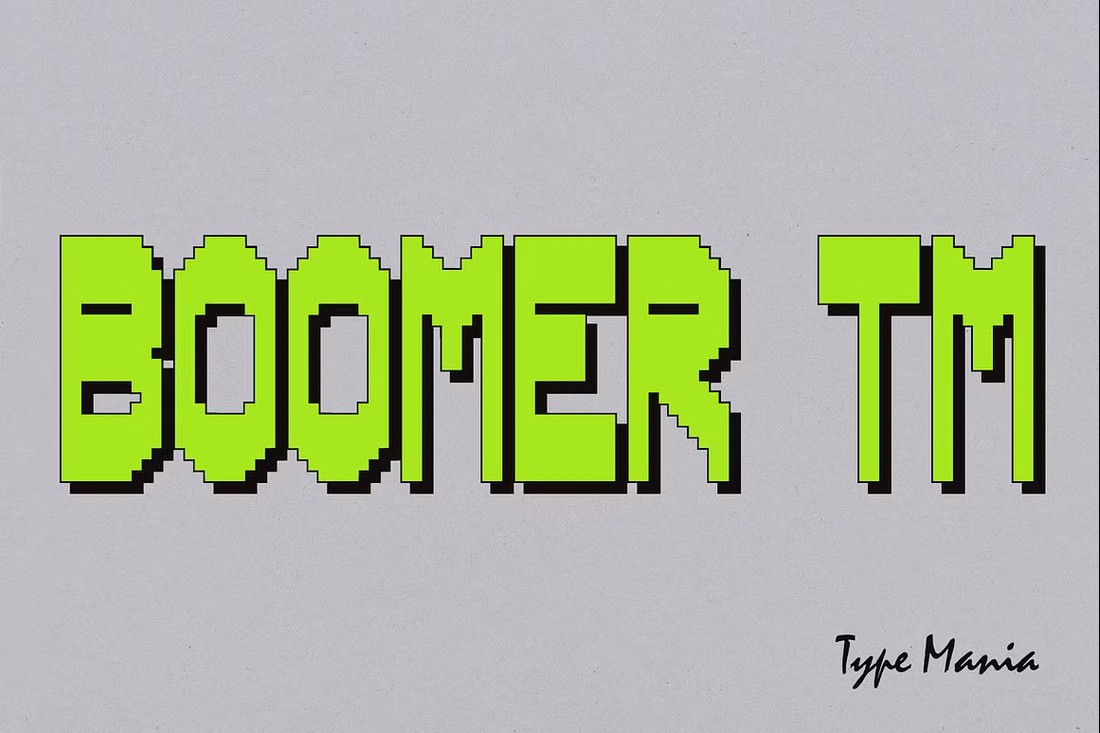 フォント Boomer TM