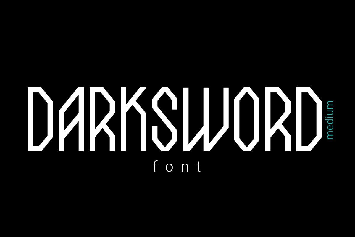 フォント DarkSword Medium