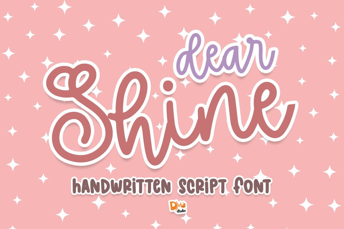 フォント Dear Shine