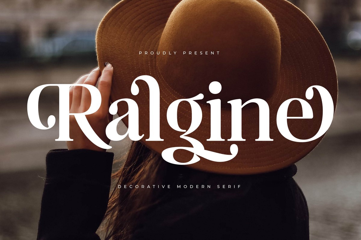 フォント Ralgine