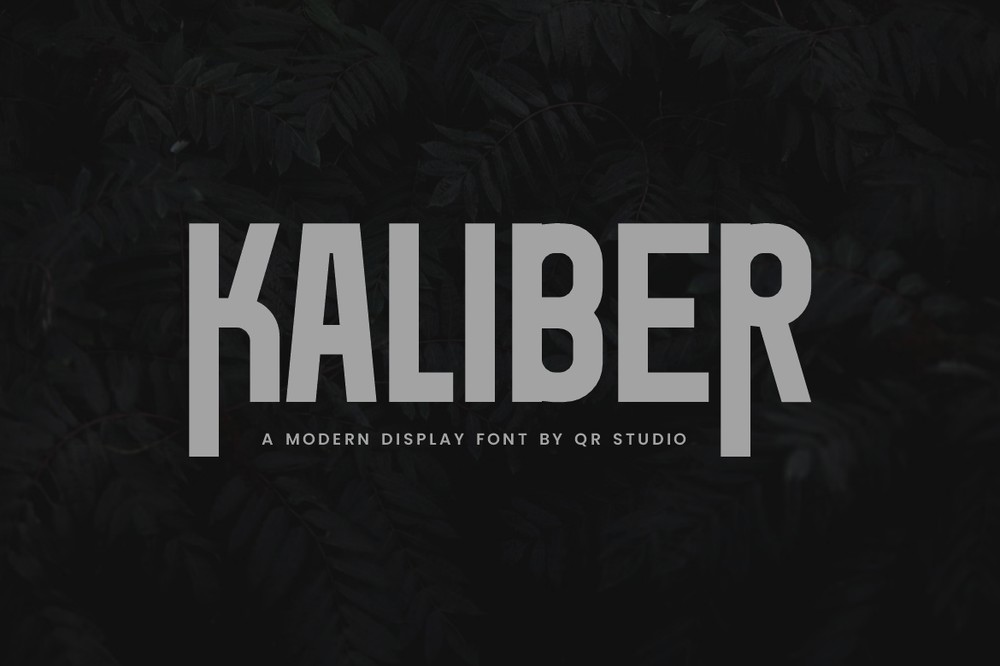 フォント Kaliber