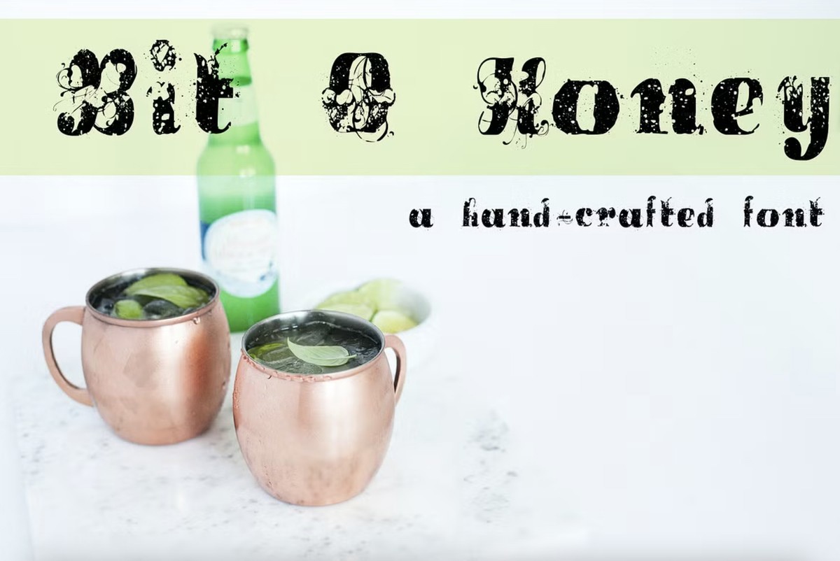 フォント Bit O Honey