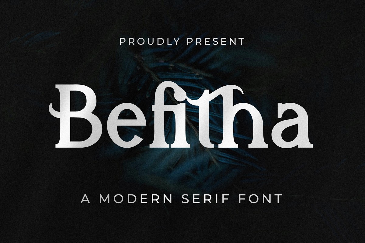 フォント Befitha