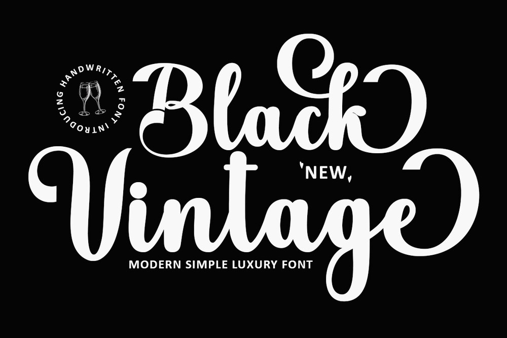 フォント Blаck Vintage