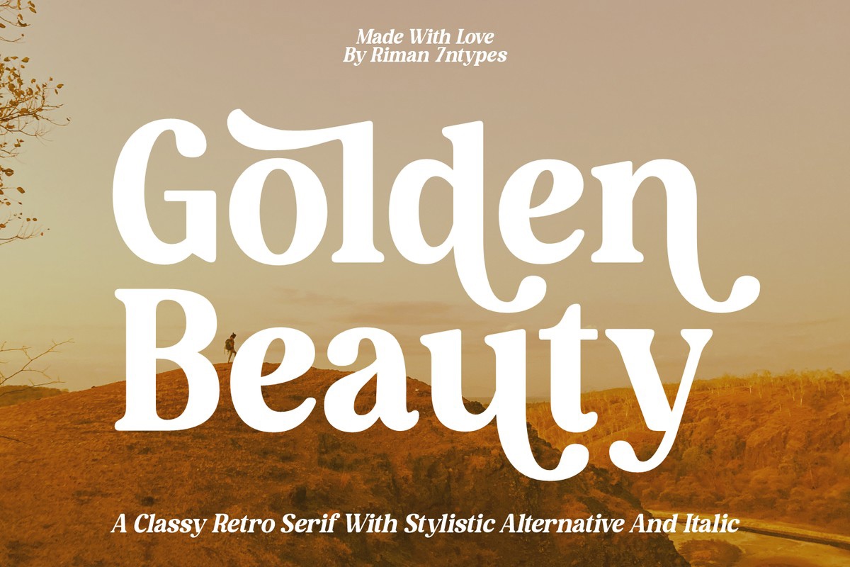 フォント Golden Beauty