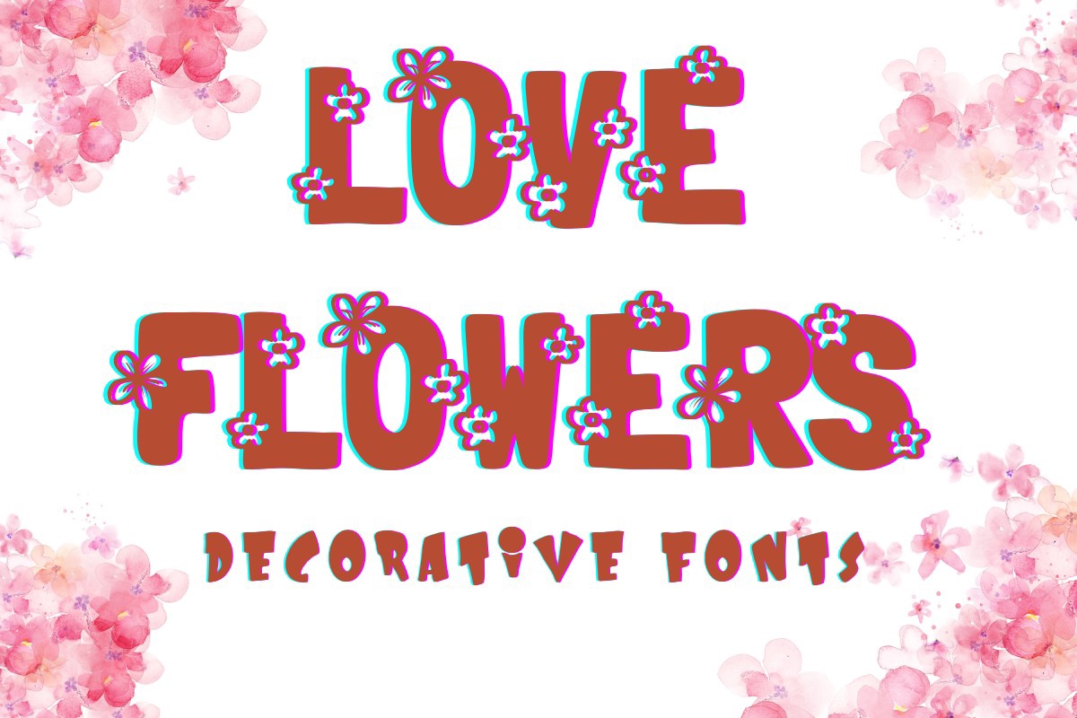 フォント Love Flowers
