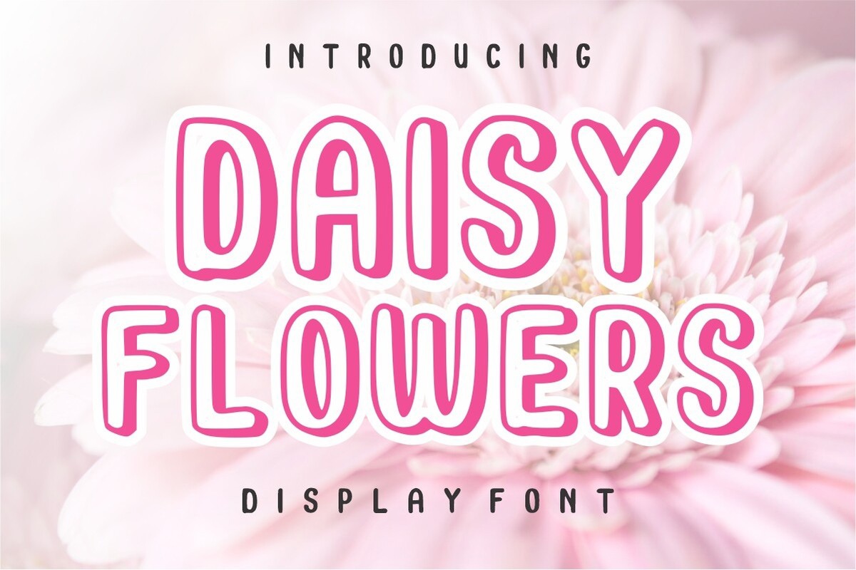 フォント Daisy Flowers