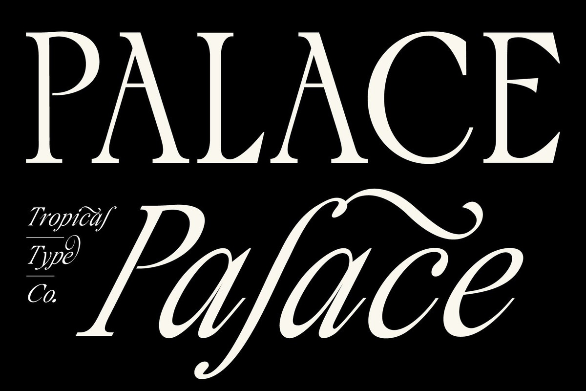 フォント Palace Serif
