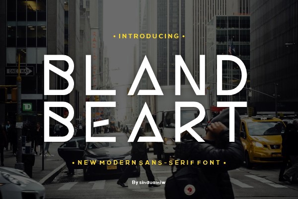 フォント Bland Beart