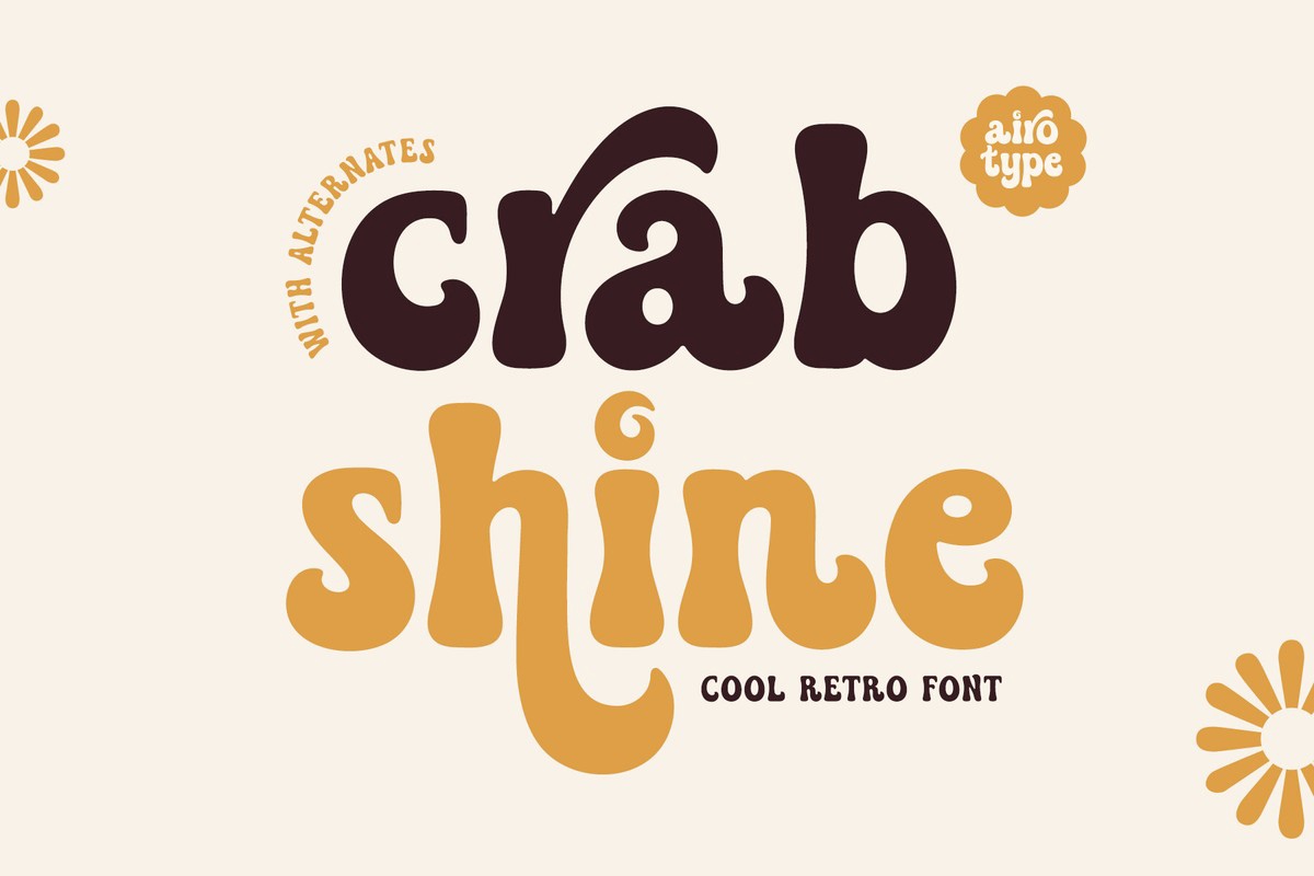 フォント Crab Shine