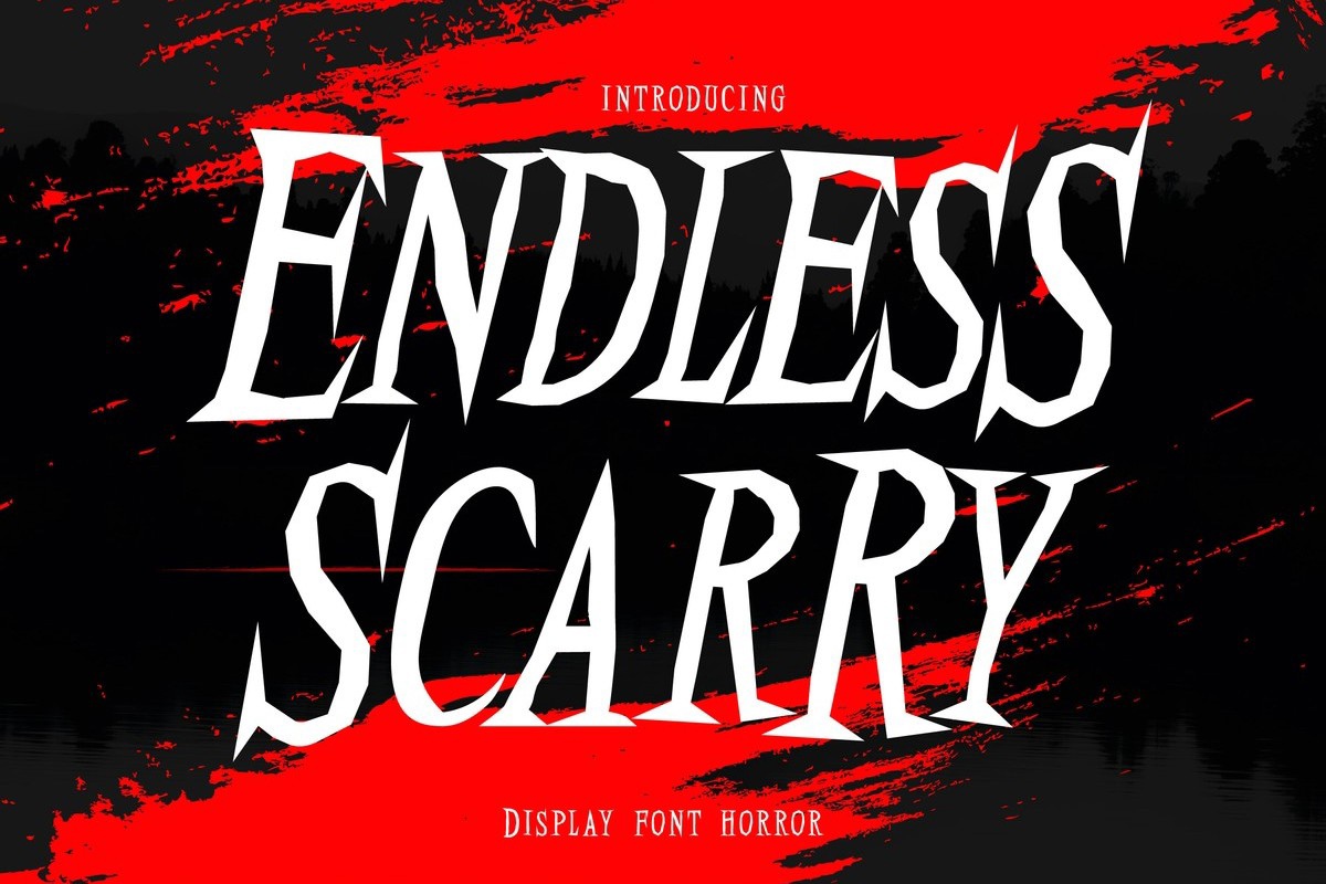 フォント Endless Scarry