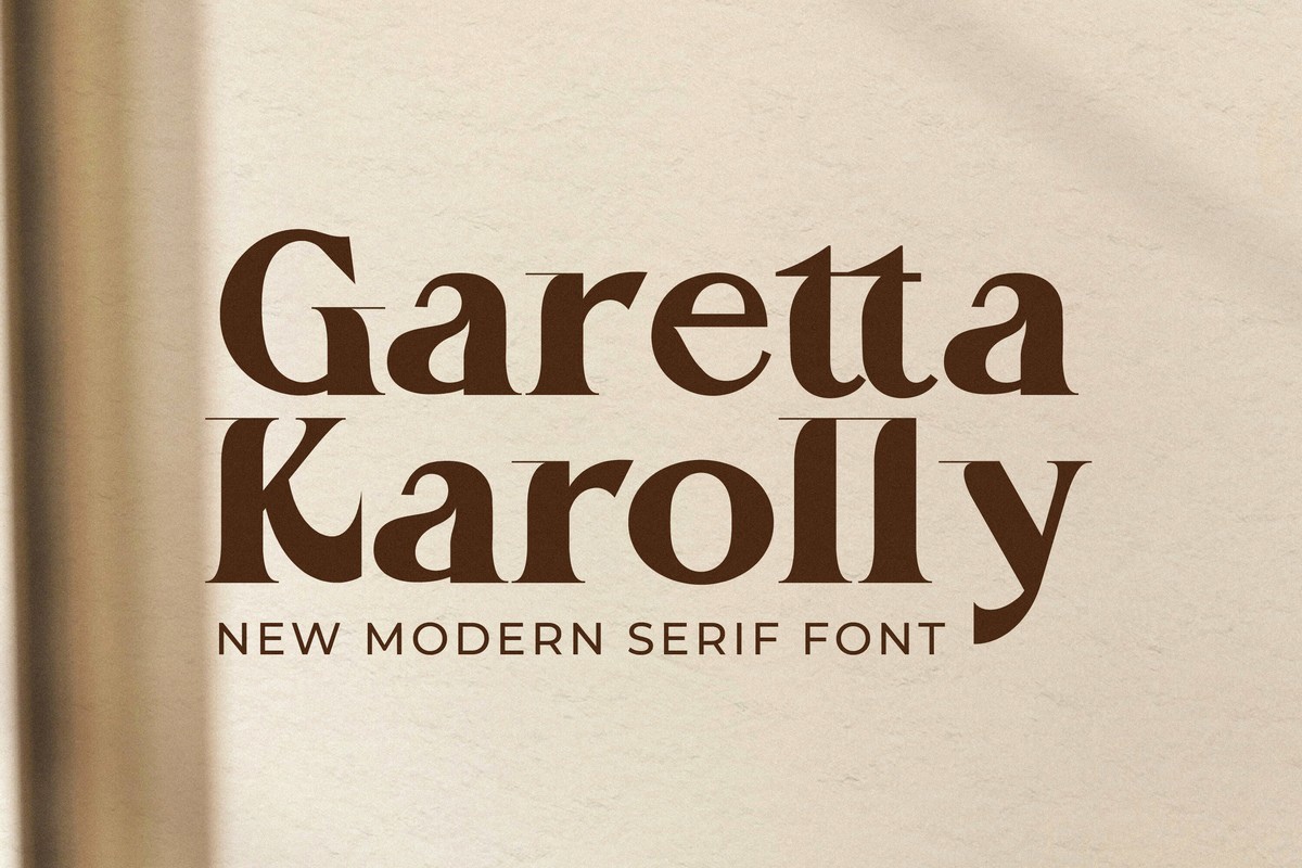 フォント Garetta Karolly