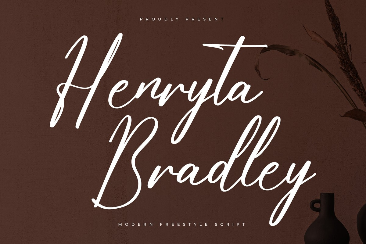 フォント Henryta Bradley