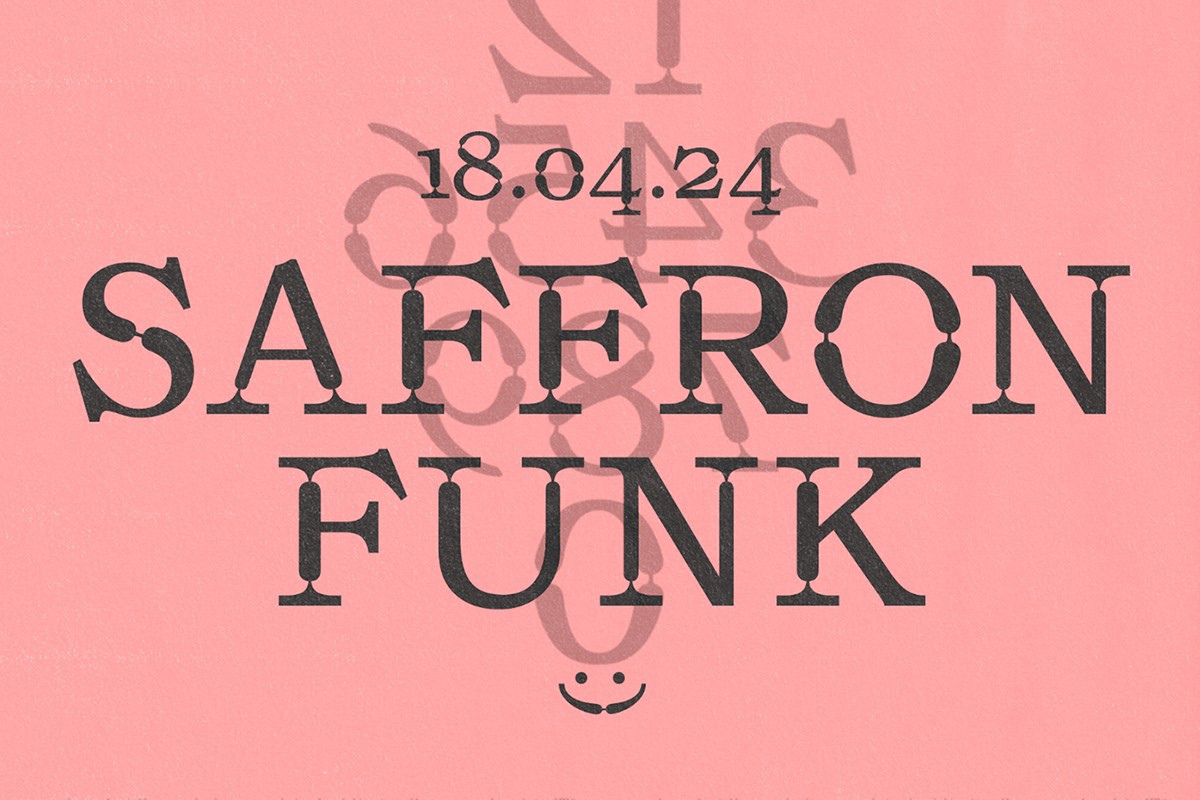 フォント Saffron Funk