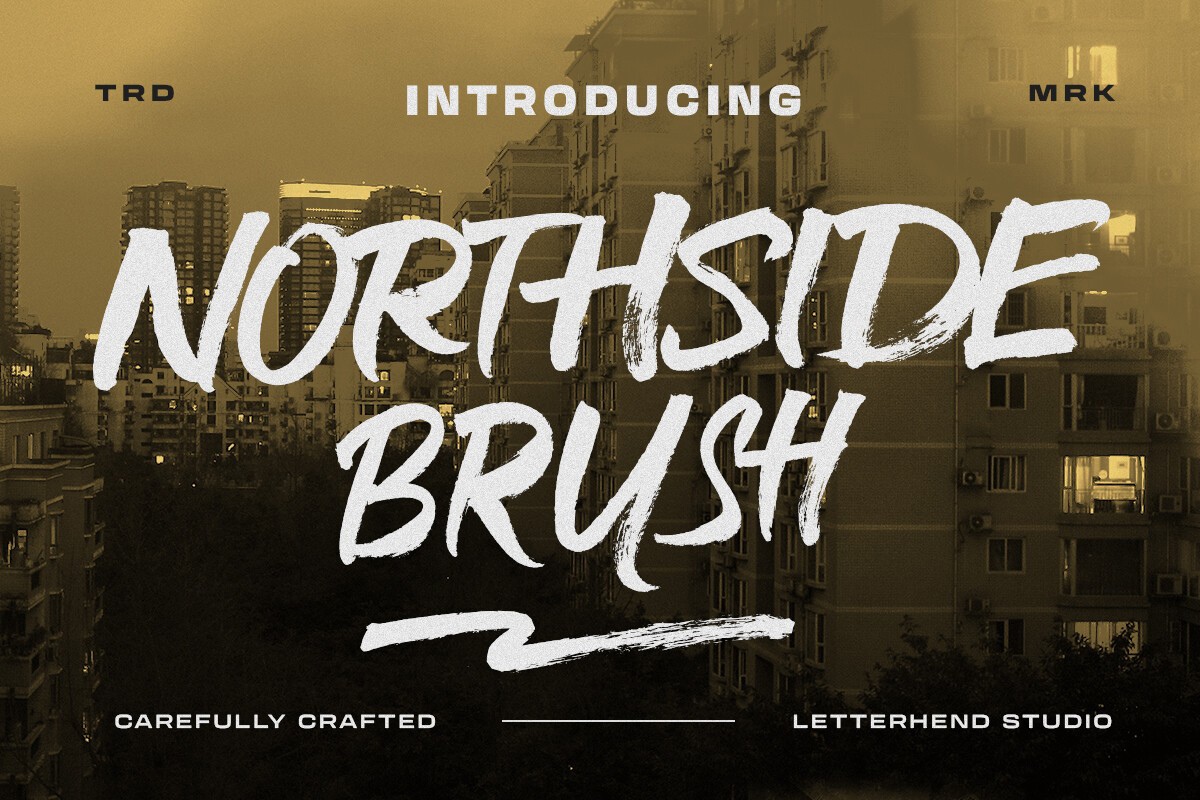 フォント Northside Brush
