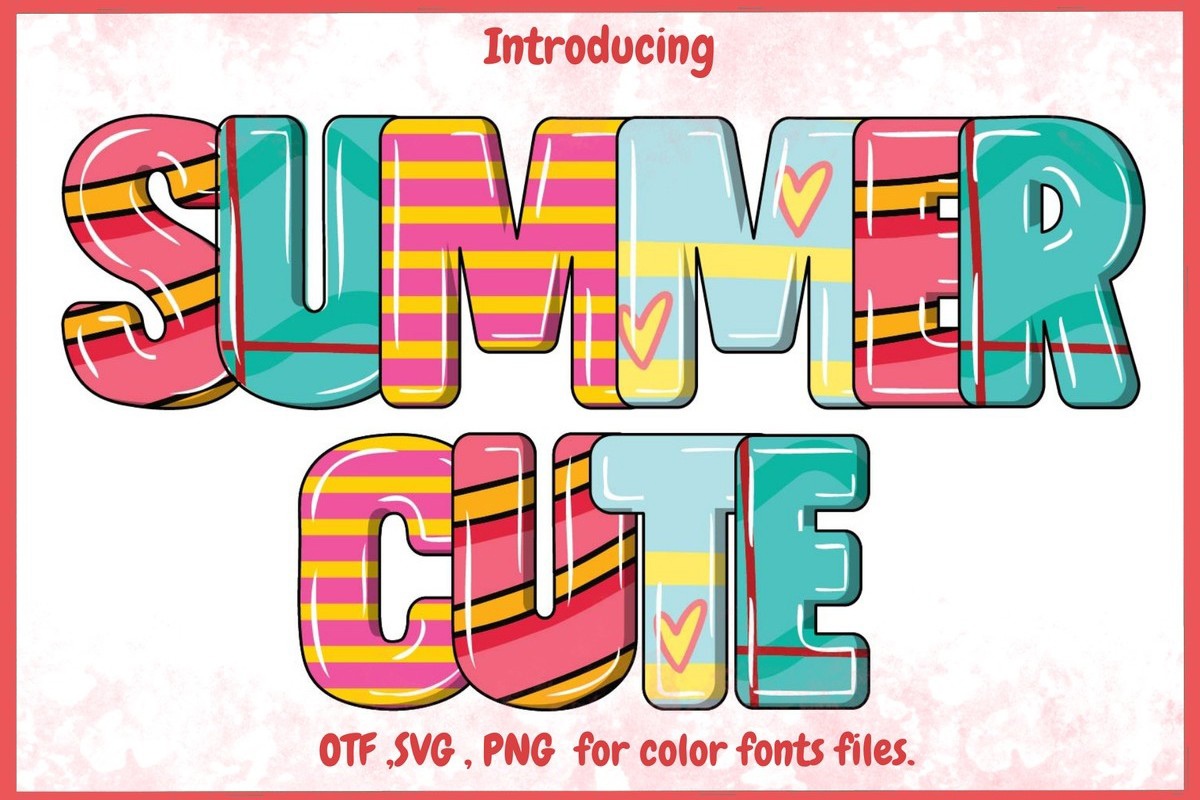 フォント Summer Cute