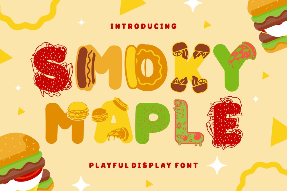 フォント Smoky Maple