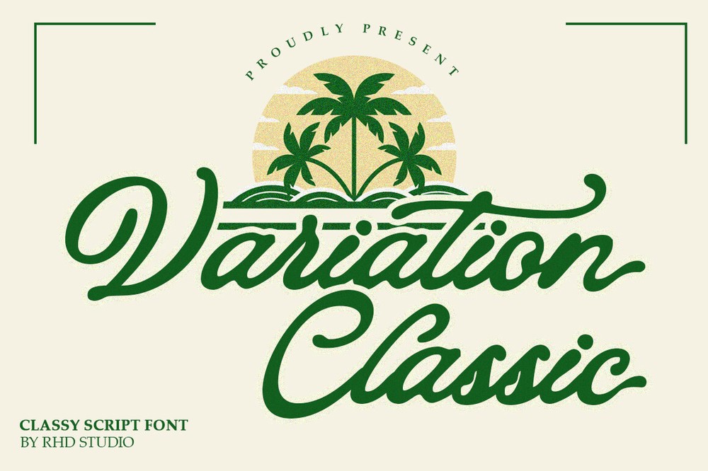 フォント Variation Classiс