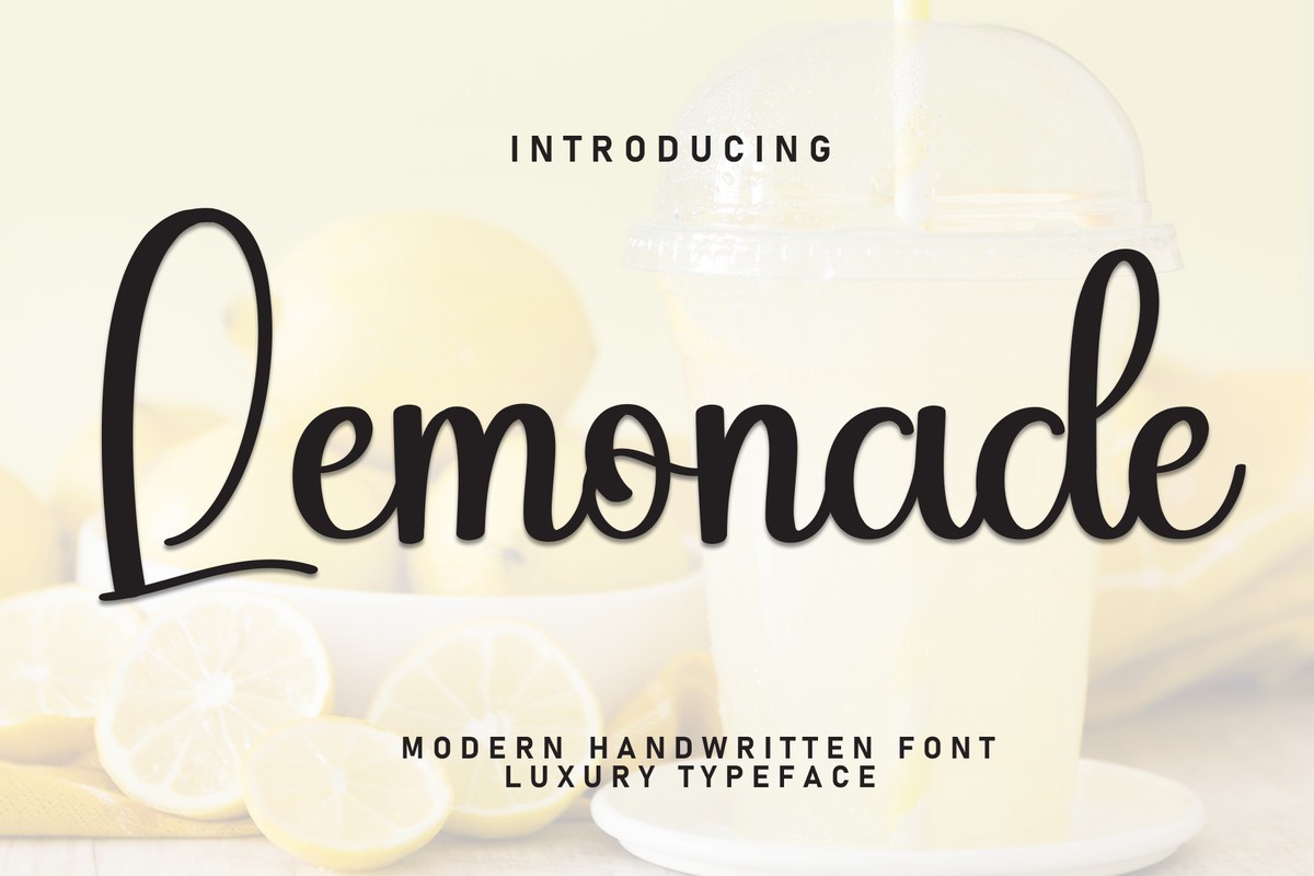 フォント Lemonade