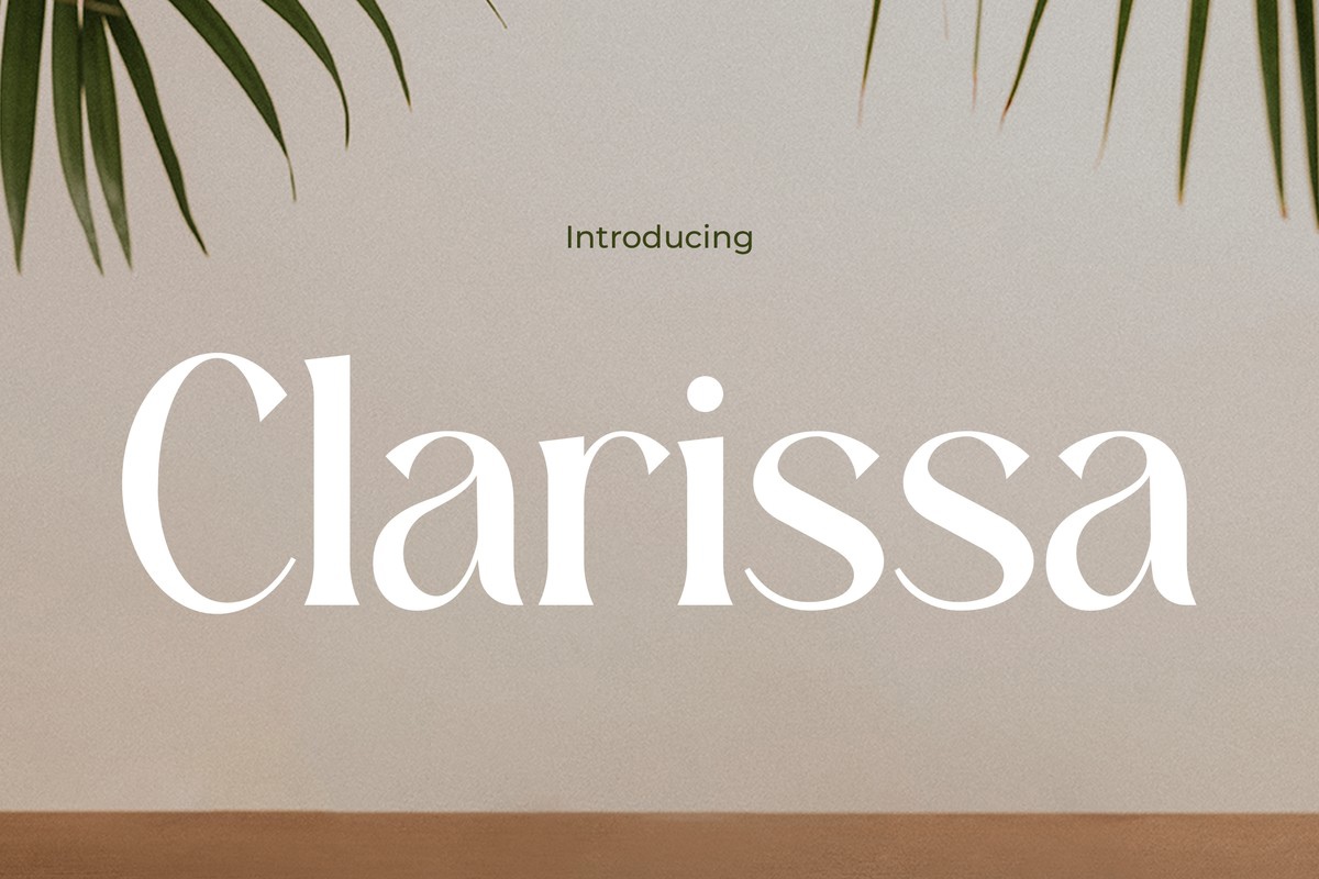 フォント Clarissa
