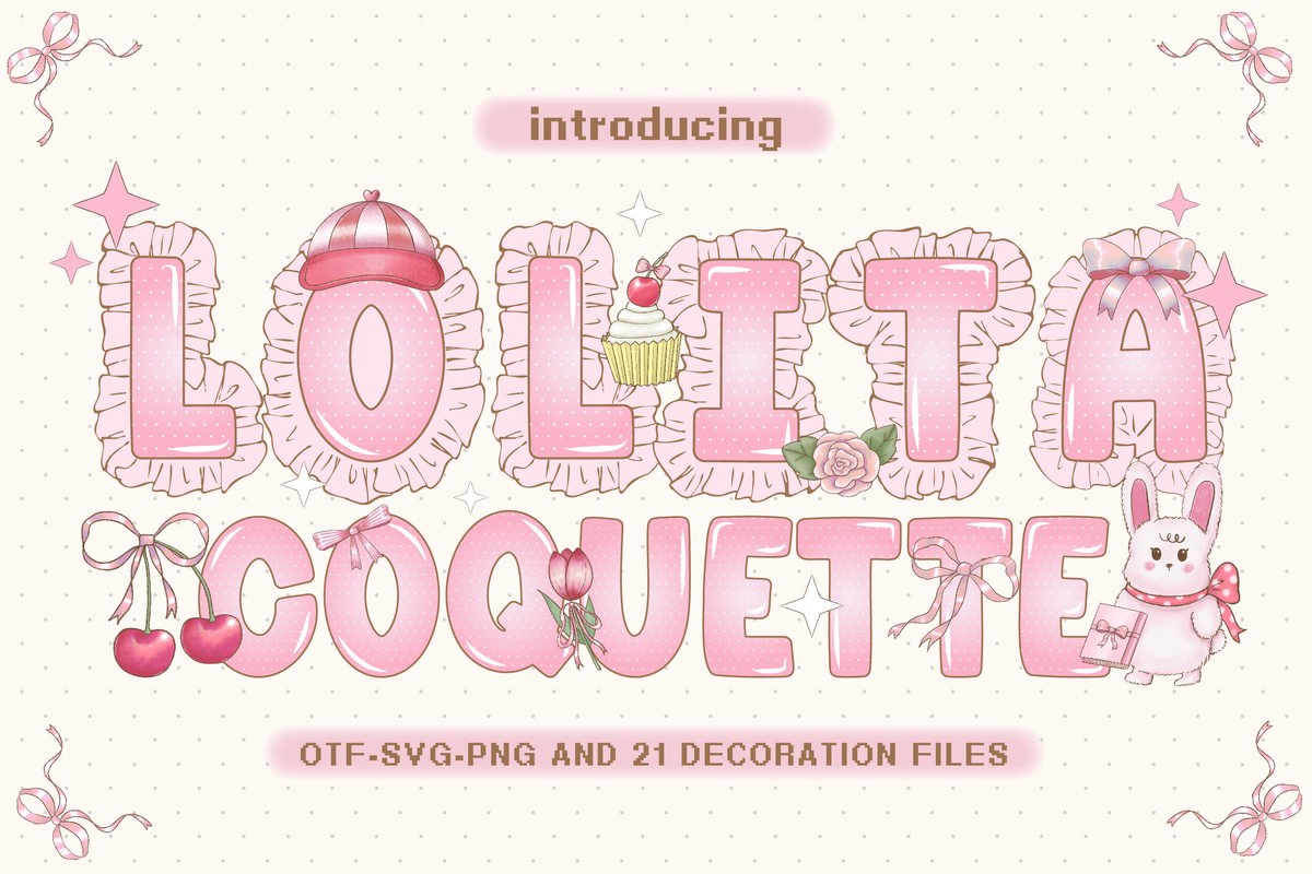 フォント Lolita Coquette