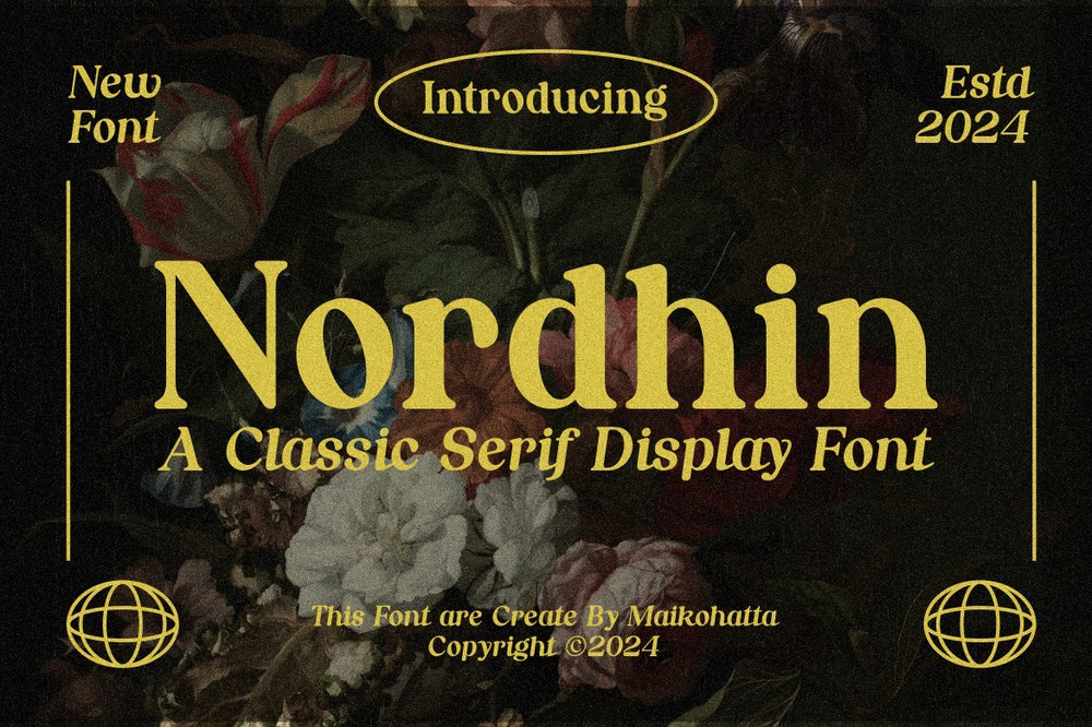 フォント Nordhin