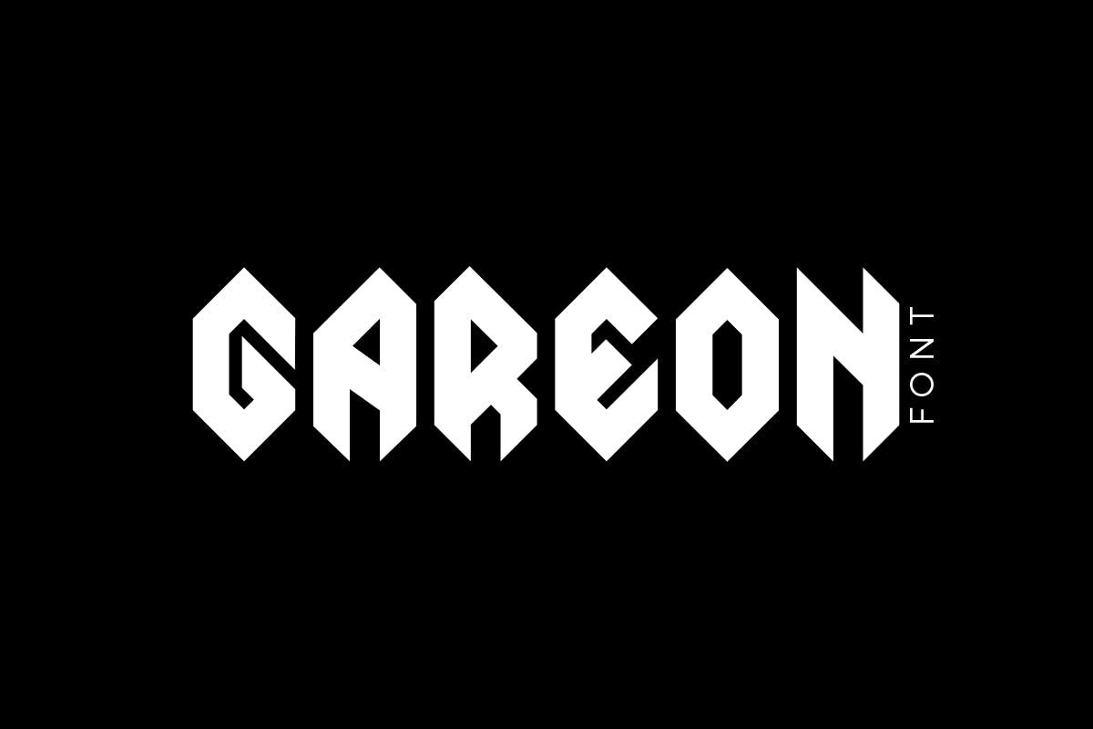 フォント Gareon