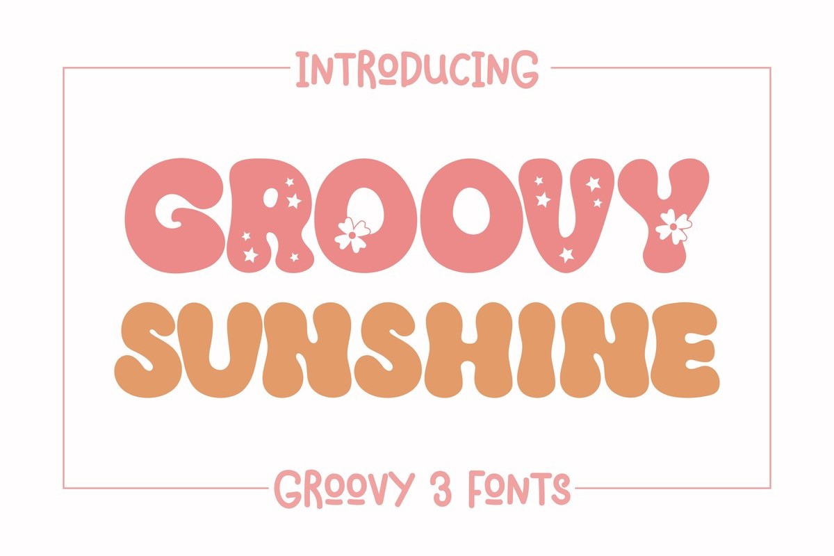 フォント Groovy Sunshine