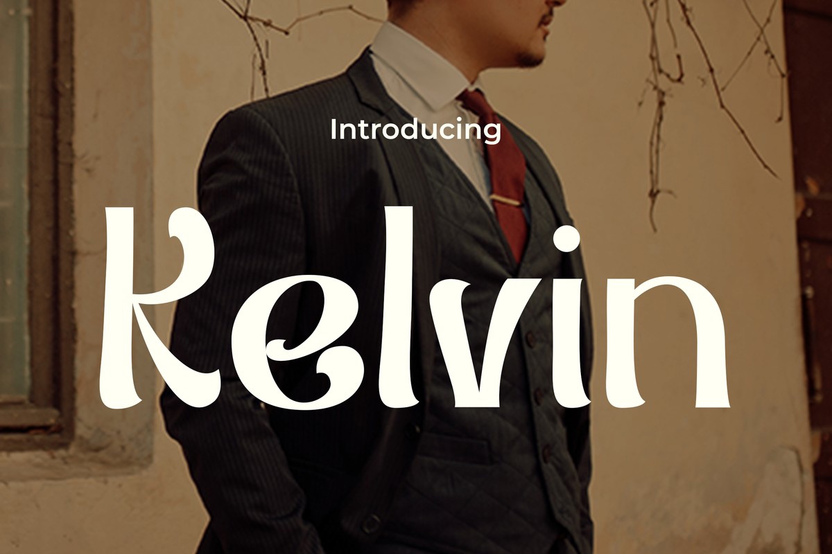 フォント Kelvin