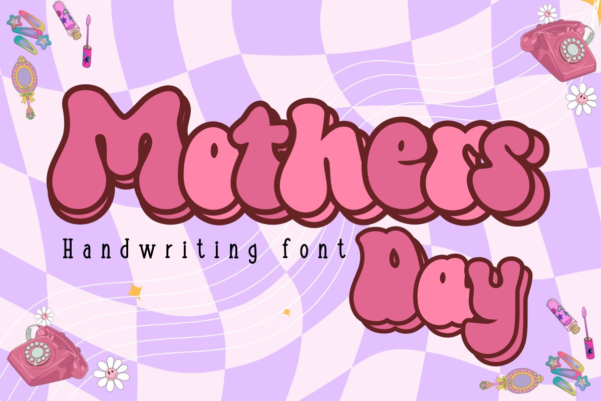 フォント Mothers Day