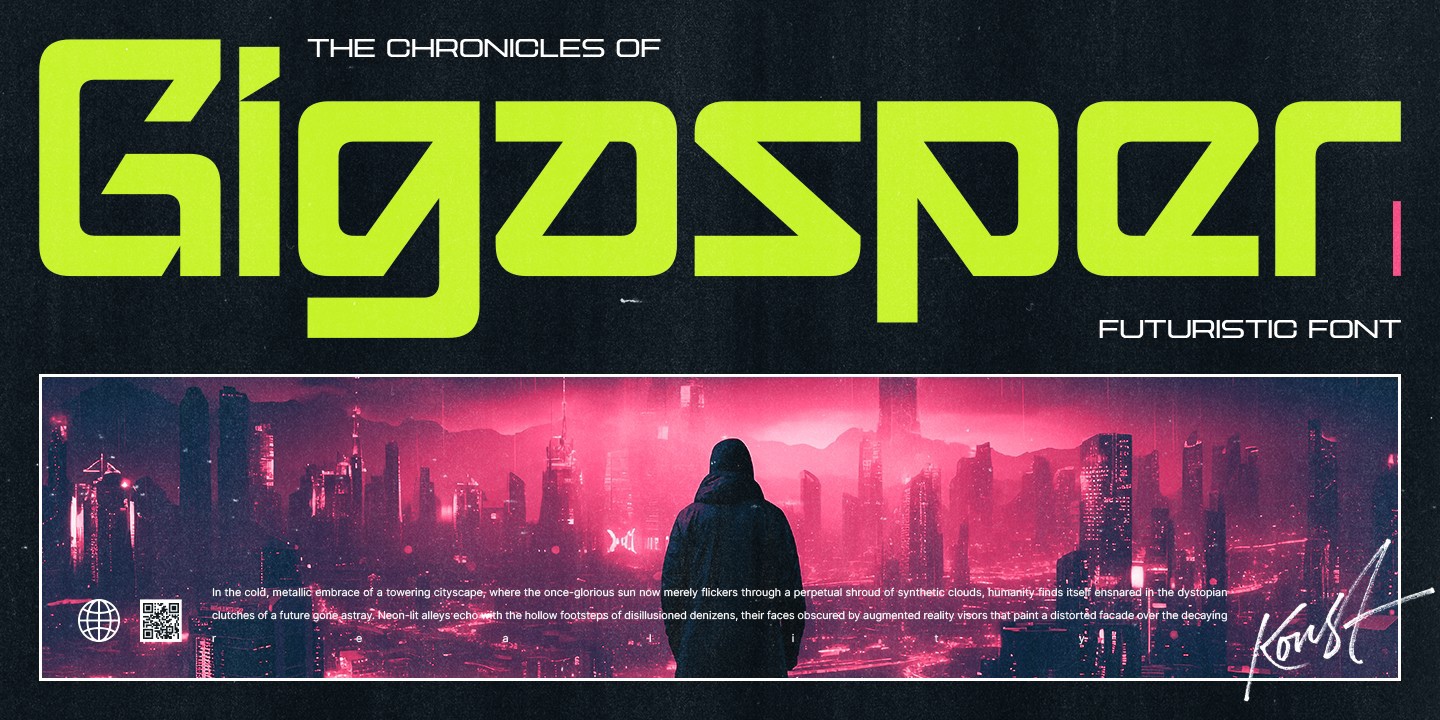 フォント Gigasper