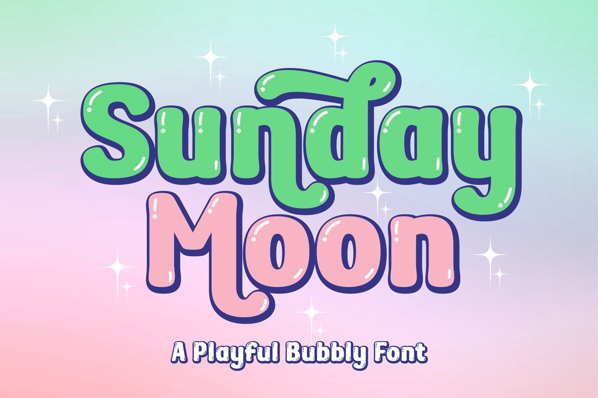 フォント Sunday Moon