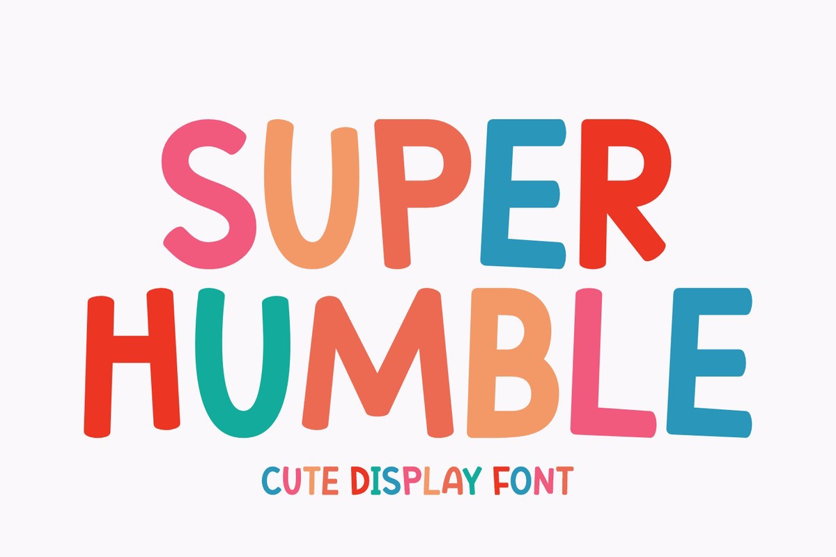 フォント Super Humble