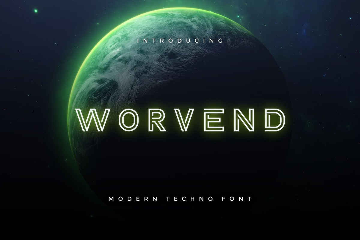 フォント Worvend