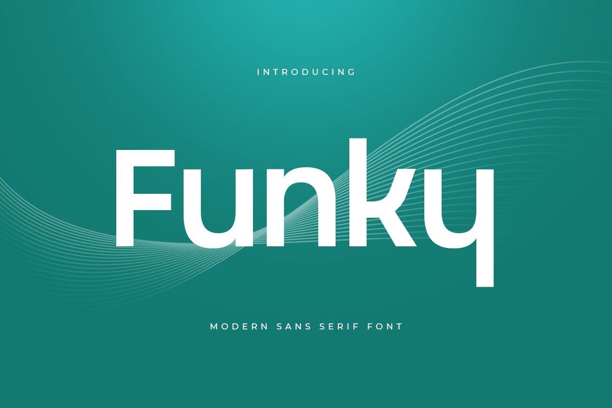 フォント Funky