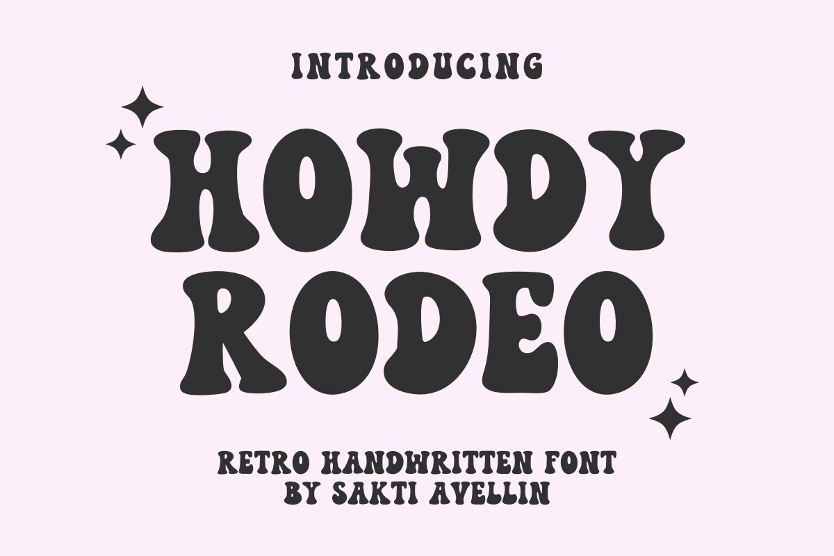 フォント Howdy Rodeo