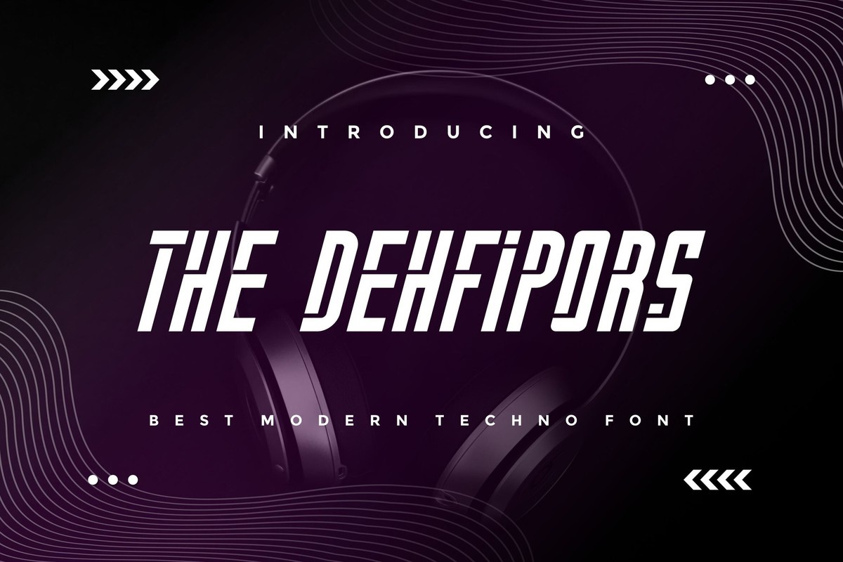 フォント The Dehfipors