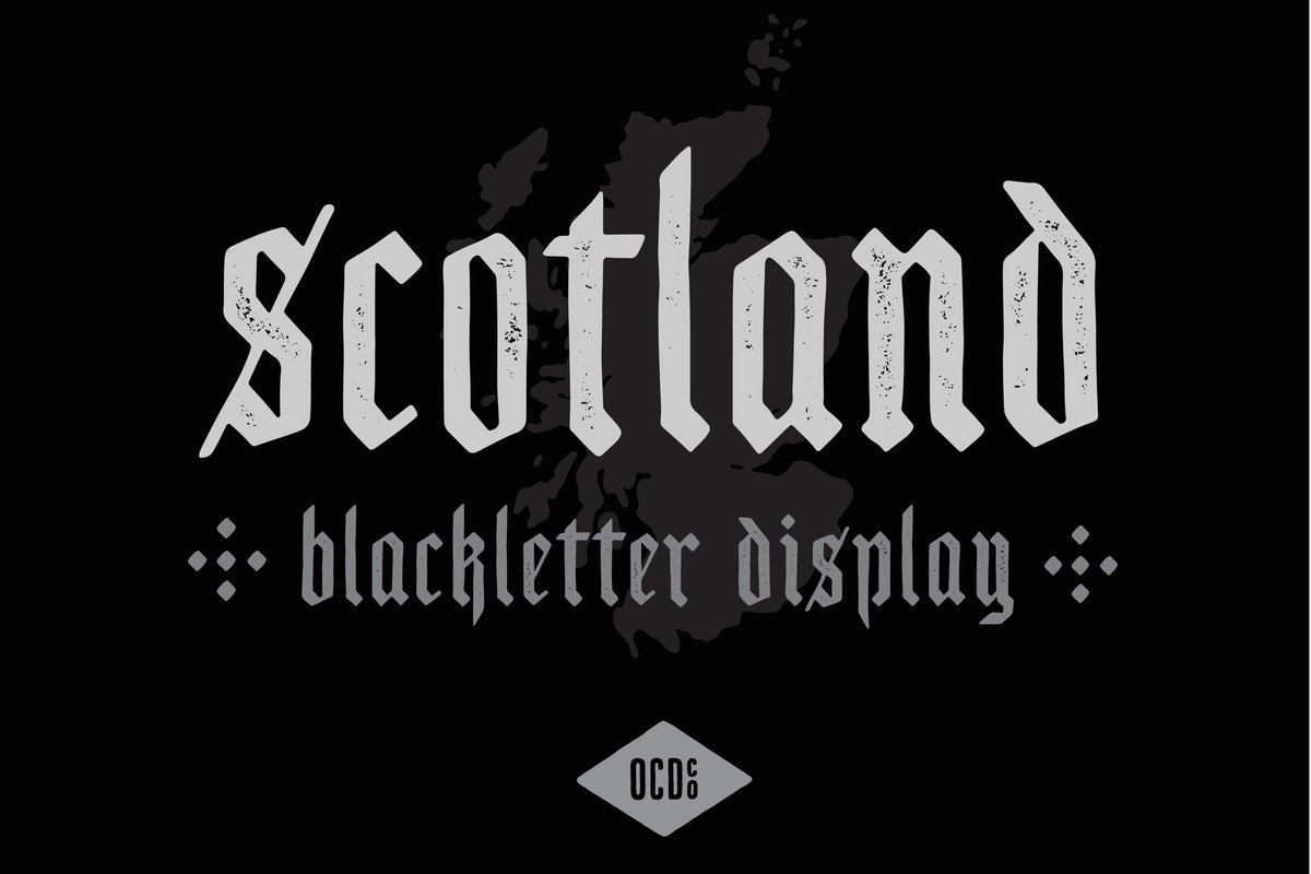 フォント Scotland