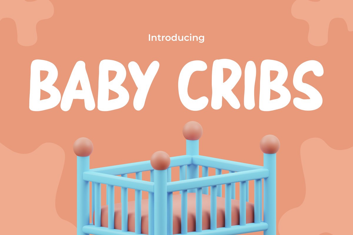 フォント Baby Cribs