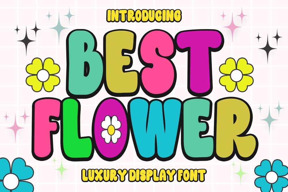 フォント Best Flower
