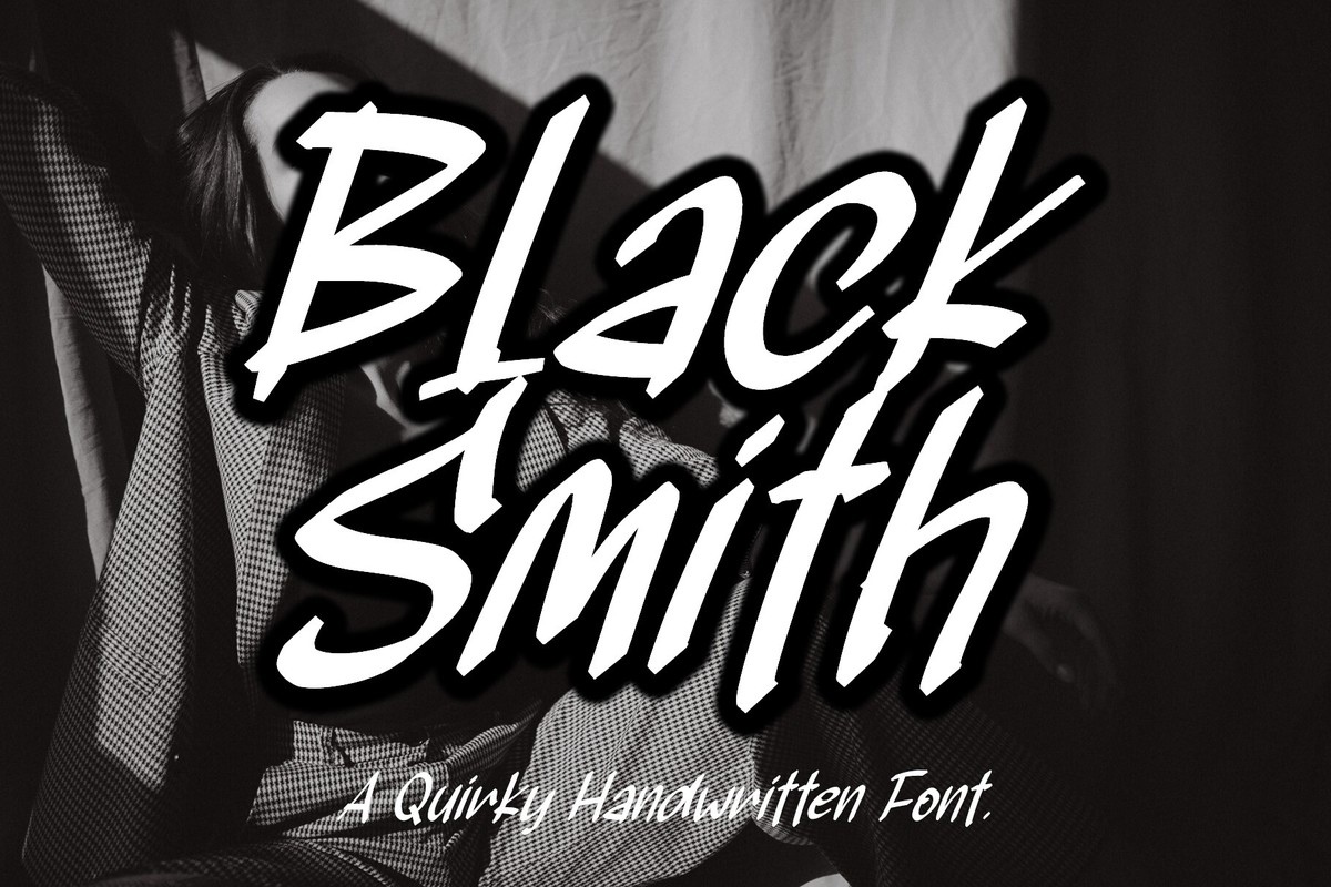 フォント Black Smith