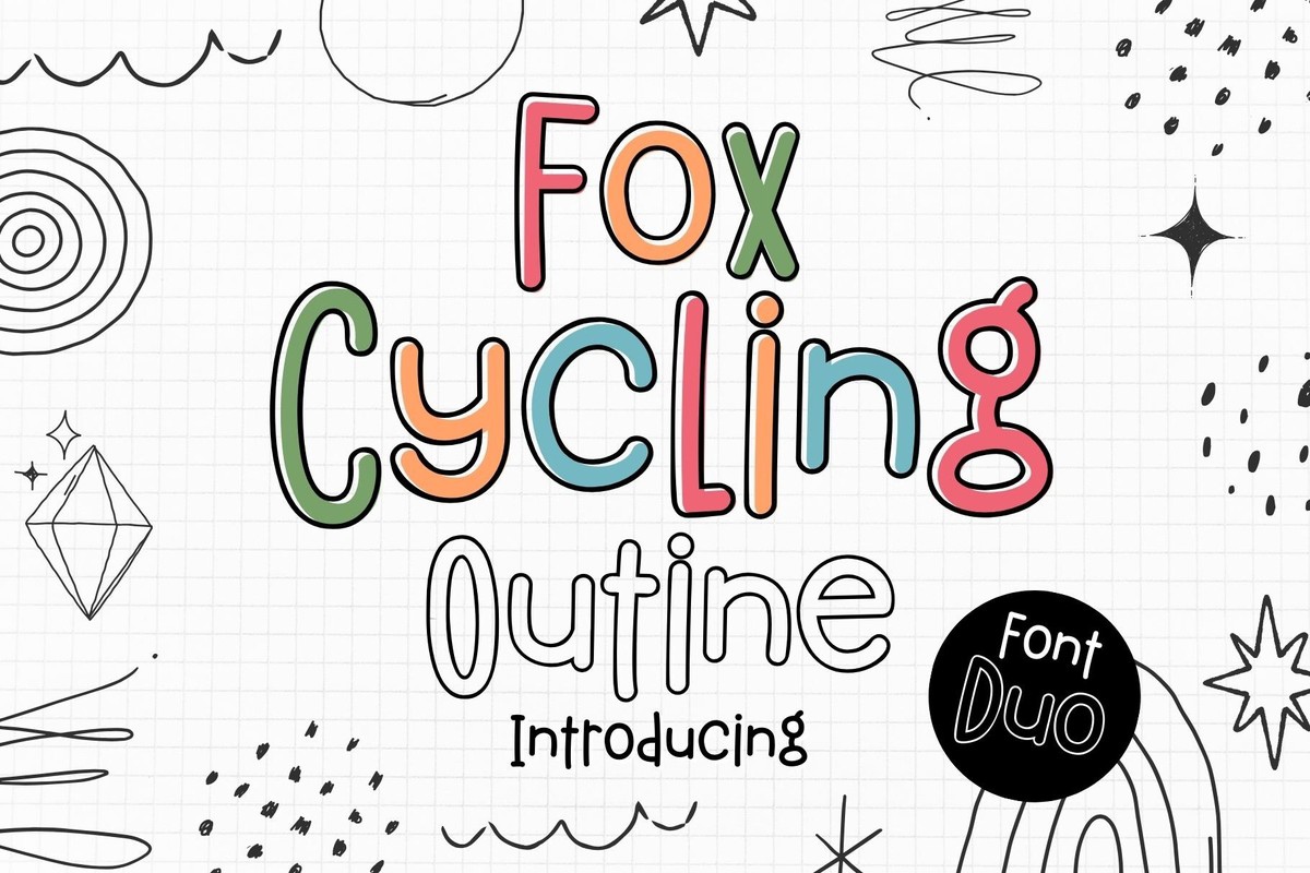 フォント Fox Cycling