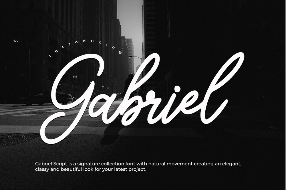 フォント Gabriel