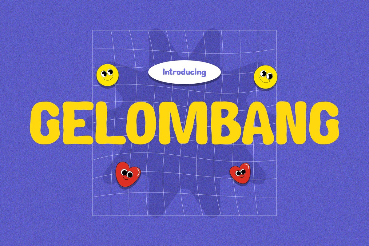 フォント Gelombang