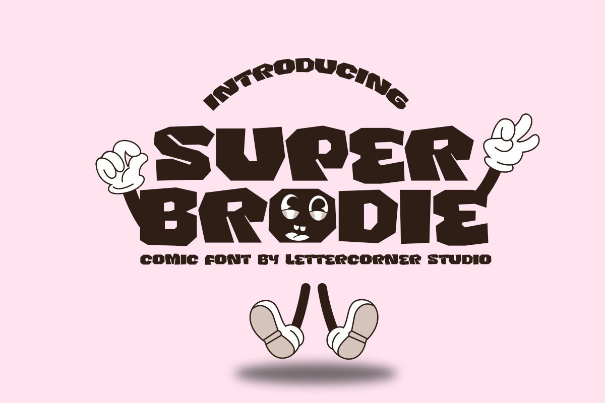 フォント Super Brodie