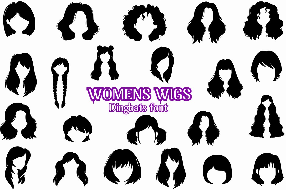フォント Women’s Wigs