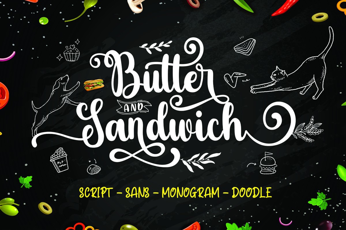 フォント Butter Sandwich