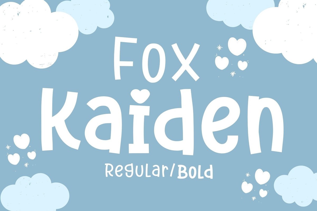 フォント Fox Kaiden