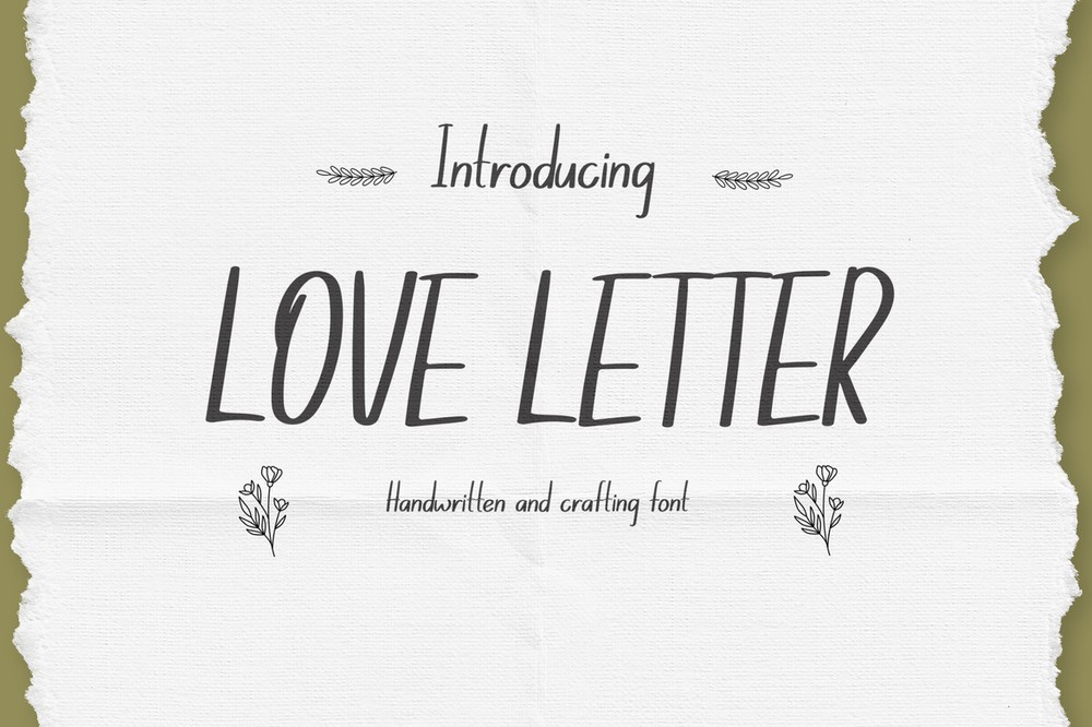 フォント Love Letter