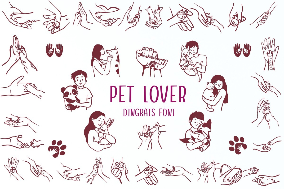 フォント Pet Lover